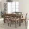 Flash Furniture Farm Table, 6 Chair Cushions Set, 60"x38" XA-FARM-19-GG - alternate 1